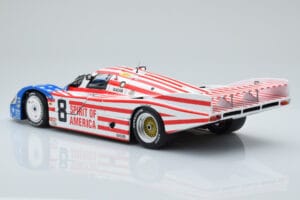 Porsche 956L Spirit of America #8 G. Follmer / J. Morton / K. Miller 24 Hours of Le Mans 1986 Minichamps 1:18 180866508 Metal – Bild 7 von 8