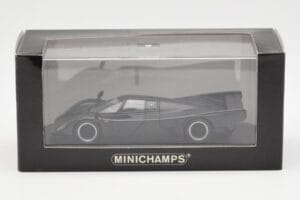 Porsche 962 Dauer Street Schwarz Matt Minichamps 1:43 430064002 Metall – Bild 4 von 4