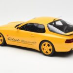 Porsche 968 Clubsport Gelb GT Spirit 1:18 - image 5 of 6