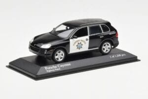 Porsche Cayenne 9PA Highway Patrol Minichamps 1:43 400066291 Metall – Bild 2 von 4