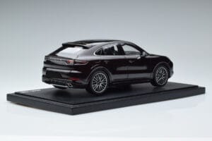 Porsche Cayenne Turbo Coupe Mahagoni Norev 1:18 WAP0213190K Metall – Bild 3 von 8