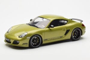 Porsche Cayman R 987 Peridot Metallic GT Spirit 1:18