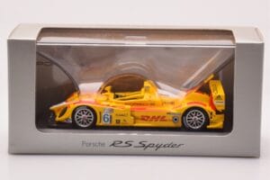 Porsche RS Spyder #6 DHL R. Briscoe / S. Maassen / J-F. Colard ALMS 2007 Minichamps 1:43 WAP02060917 Metall – Bild 4 von 4