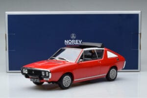 Renault 17 Gordini Decouvrable Rot Norev 1:18 185371 Metall – Bild 6 von 6