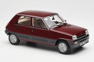 Renault 5 GTL Bordeaux Rot Otto 1:18 OT1059 Resin – Bild 4 von 6