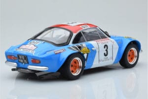 Alpine A110 #3 B. Darniche / A. Mahe Tour de Corse 1973 IXO 1:18 18RMC062B Metall – Bild 2 von 6