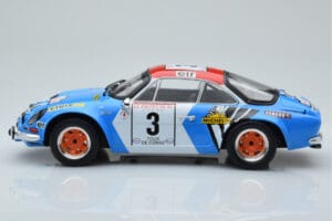 Alpine A110 #3 B. Darniche / A. Mahe Tour de Corse 1973 IXO 1:18 18RMC062B Metall – Bild 3 von 6