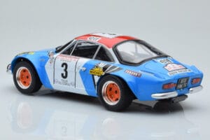 Alpine A110 #3 B. Darniche / A. Mahe Tour de Corse 1973 IXO 1:18 18RMC062B Metall – Bild 5 von 6