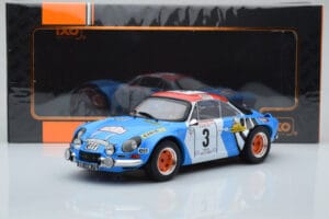 Alpine A110 #3 B. Darniche / A. Mahe Tour de Corse 1973 IXO 1:18 18RMC062B Metall – Bild 6 von 6