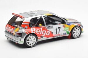 Renault Clio Maxi Kit Car Belga #17 Rally Ypres 1995 Otto 1:18 OT1058 Resin – Bild 2 von 6