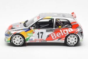Renault Clio Maxi Kit Car Belga #17 Rally Ypres 1995 Otto 1:18 OT1058 Resin – Bild 3 von 6