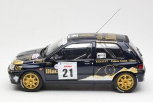 Renault Clio Williams DIAC #21 Jordan / Boyere Tour de Corse 1993 Norev 1:18 185228 Metall – Bild 4 von 8