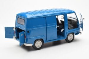 Renault Estafette Saviem Blau Norev 1:18 185122 Metall – Bild 2 von 11