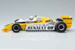 Renault RS10 Elf #16 R. Arnoux British GP 1979 MCG 1:18 MCG18617F Metall – Bild 3 von 6