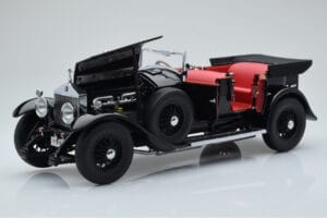 Rolls-Royce Phantom I Cabriolet Schwarz Kyosho 1:18 08931BK Metall – Bild 2 von 8