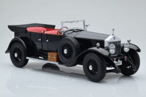 Rolls-Royce Phantom I Cabriolet Schwarz Kyosho 1:18 08931BK Metall – Bild 6 von 8