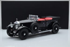 Rolls-Royce Phantom I Cabriolet Schwarz Kyosho 1:18 08931BK Metall – Bild 8 von 8