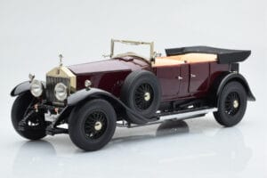 Rolls-Royce Phantom I Cabriolet Burgunderrot Kyosho 1:18 08931R Metall – Bild 2 von 10