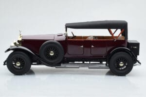 Rolls-Royce Phantom I Cabriolet Burgunderrot Kyosho 1:18 08931R Metall – Bild 4 von 10