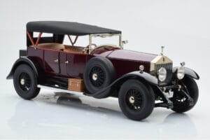 Rolls-Royce Phantom I Cabriolet Burgunderrot Kyosho 1:18 08931R Metall – Bild 5 von 10