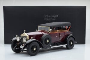 Rolls-Royce Phantom I Cabriolet Burgunderrot Kyosho 1:18 08931R Metall – Bild 10 von 10