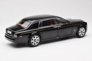 Rolls-Royce Phantom VII EWB Diamond Schwarz Kyosho 1:18 08841DBK2 Metall – Bild 3 von 8