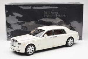 Rolls-Royce Phantom VII EWB English Weiss Kyosho 1:18 08841EW2 Metall – Bild 8 von 8