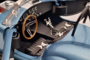 Shelby Cobra 427 S/C Hellblau Kyosho 1:18 08048SBL Metall – Bild 7 von 9