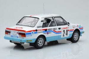 Skoda 130 L Night Version #24 J. Augland Rally Monte Carlo 1987 IXO 1:18 18RMC156 Metall – Bild 2 von 6