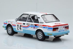 Skoda 130 L Night Version #24 J. Augland Rally Monte Carlo 1987 IXO 1:18 18RMC156 Metall – Bild 5 von 6