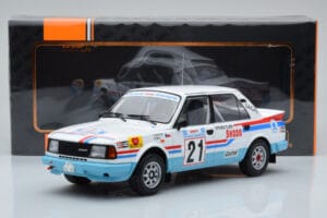 Skoda 130 LR #21 L. Krecek / B. Motl Rally Acropolis 1986 IXO 1:18 18RMC157A Metall – Bild 6 von 6