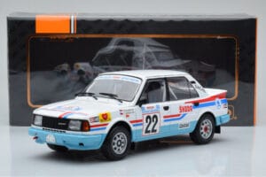 Skoda 130 LR #22 S. Kvaizar / J. Janecek Rally Acropolis 1986 IXO 1:18 18RMC157B Metall – Bild 6 von 6