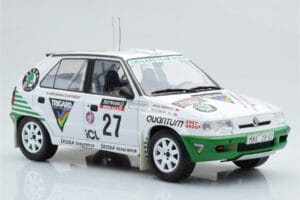 Skoda Felicia #27 P. Sibera / P. Gross Rally RAC Lombard 1995 IXO 1:18 18RMC148 Metall – Bild 4 von 6