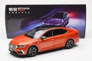 Skoda Octavia Pro Orange FAW 1:18 ZMR000006ORA Metall – Bild 8 von 8