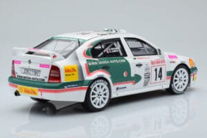 Skoda Octavia WRC #14 D. Auriol / D. Giraudet Rally Monte Carlo 2003 Otto 1:18 OT431 Resin – Bild 2 von 6