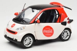 Smart Fortwo 451 Coca-Cola Minichamps 1:18 150036301 Metall – Bild 2 von 8