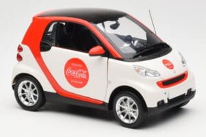 Smart Fortwo 451 Coca-Cola Minichamps 1:18 150036301 Metall – Bild 6 von 8