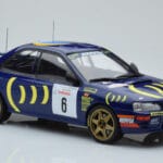 Subaru Impreza 555 #6 P. Liatti / C. Cassina Tour de Corse 1995 IXO 1:18 - image 4 of 6