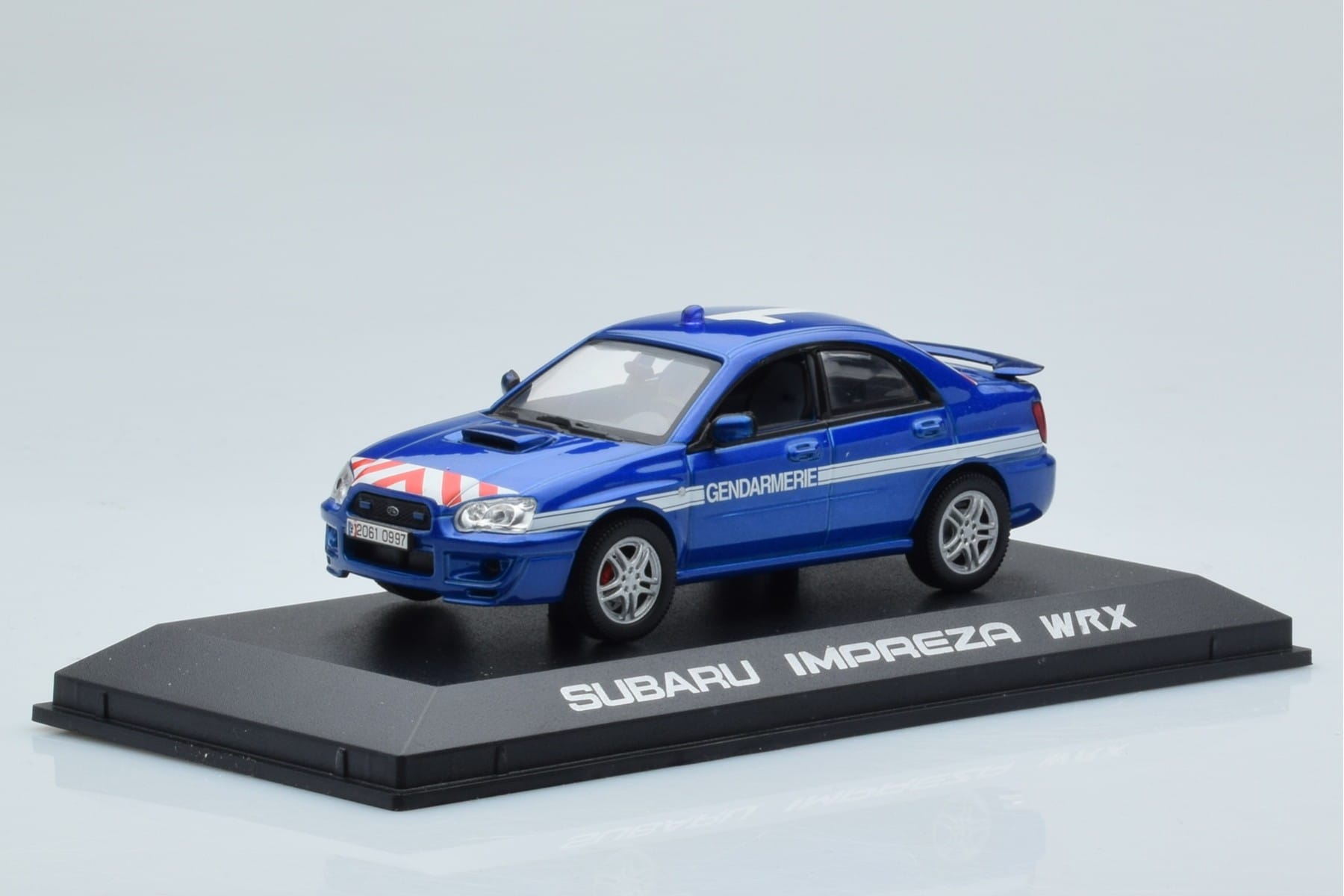 Subaru Impreza GD Gendarmerie Norev 1:43 800075 Metall – Bild 2 von 4