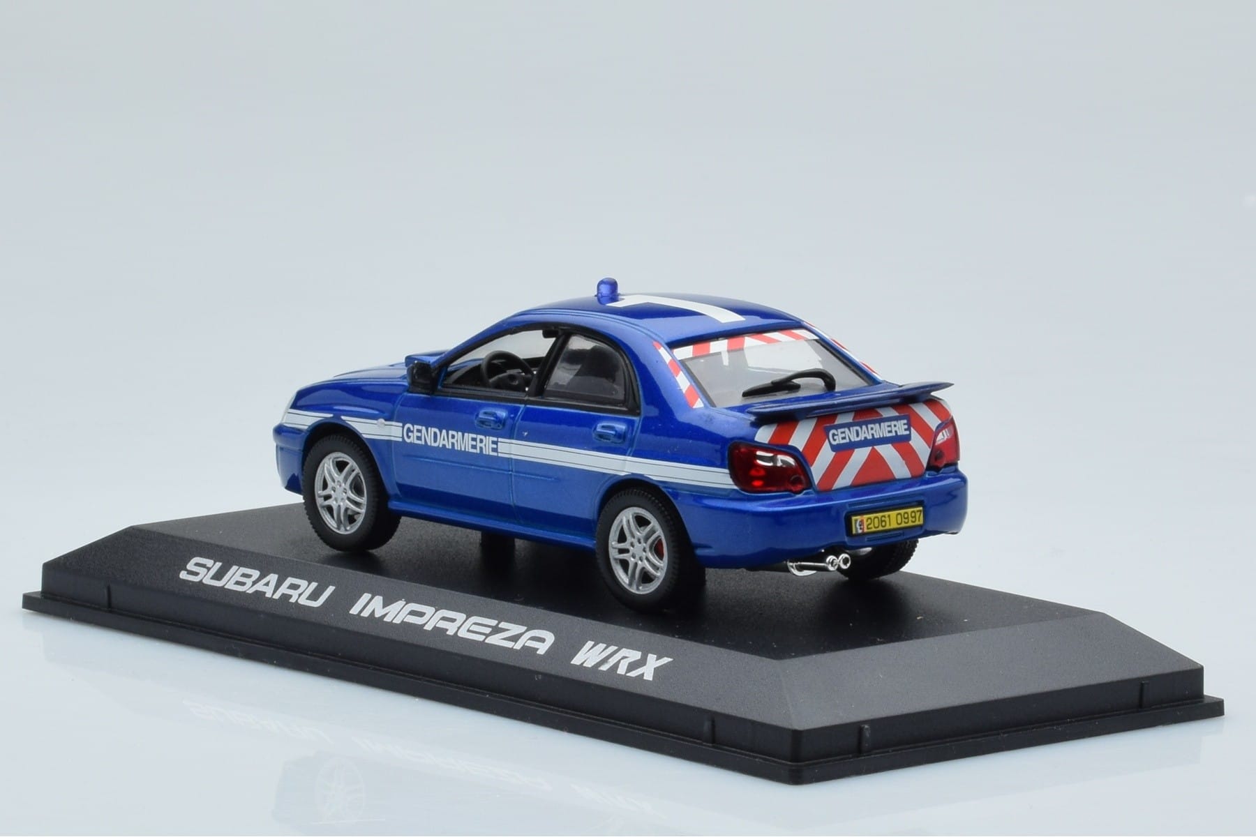 Subaru Impreza GD Gendarmerie Norev 1:43 800075 Metall – Bild 3 von 4