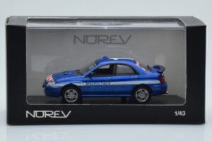Subaru Impreza GD Gendarmerie Norev 1:43 800075 Metall – Bild 4 von 4