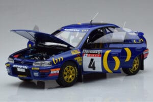 Subaru Impreza #4 C. McRae / D. Ringer Winner RAC Rally 1994 Kyosho 1:18 08962A Metall – Bild 2 von 9