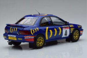 Subaru Impreza #4 C. McRae / D. Ringer Winner RAC Rally 1994 Kyosho 1:18 08962A Metall – Bild 3 von 9