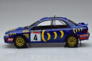 Subaru Impreza #4 C. McRae / D. Ringer Winner RAC Rally 1994 Kyosho 1:18 08962A Metall – Bild 4 von 9