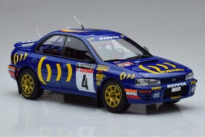Subaru Impreza #4 C. McRae / D. Ringer Winner RAC Rally 1994 Kyosho 1:18 08962A Metall – Bild 5 von 9