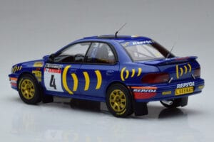 Subaru Impreza #4 C. McRae / D. Ringer Winner RAC Rally 1994 Kyosho 1:18 08962A Metall – Bild 6 von 9