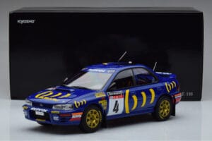 Subaru Impreza #4 C. McRae / D. Ringer Winner RAC Rally 1994 Kyosho 1:18 08962A Metall – Bild 9 von 9