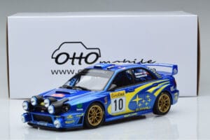 Subaru Impreza WRC #10 T. Makinen / K. Lindstrom Rally Monte Carlo Night Version 2002 Otto 1:18 OT784 Resin – Bild 6 von 6