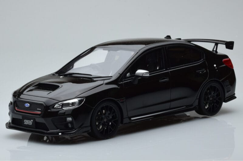 Subaru Impreza WRX STI Nurburgring Challenge Package Schwarz Kyosho 1:18
