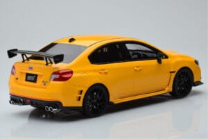 Subaru Impreza WRX STI Nurburgring Challenge Package Gelb Kyosho 1:18 KSR18021Y Resin – Bild 2 von 5